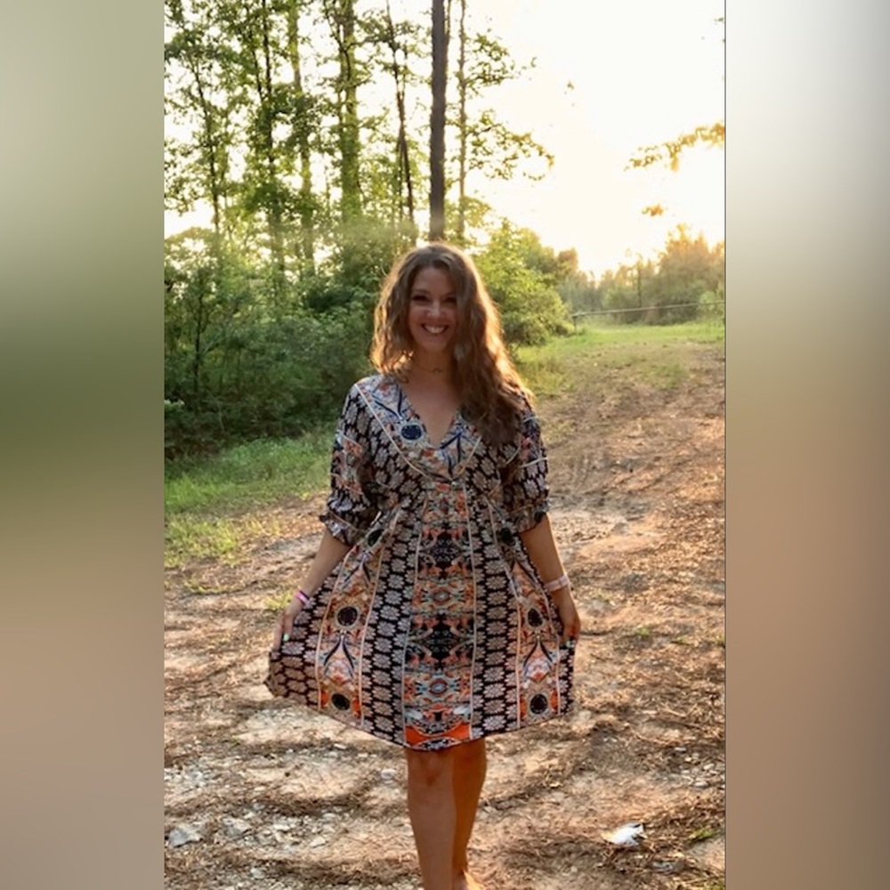 Boho dress NWT - Picture 3 of 8